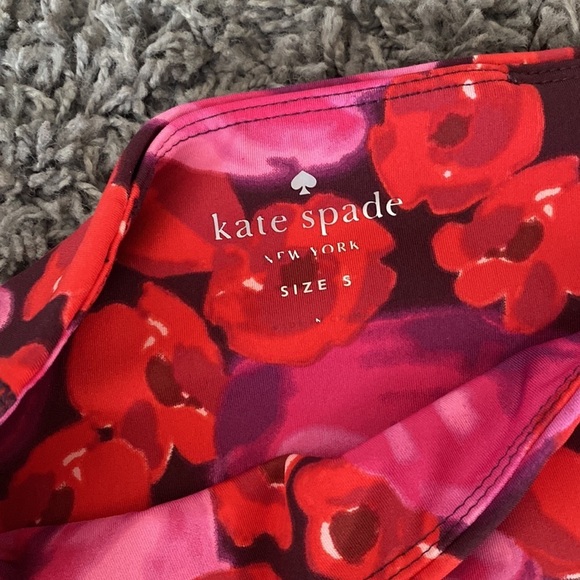 Kate Spade Electric Rose Print Leggings Size Small - Picture 7 of 14
